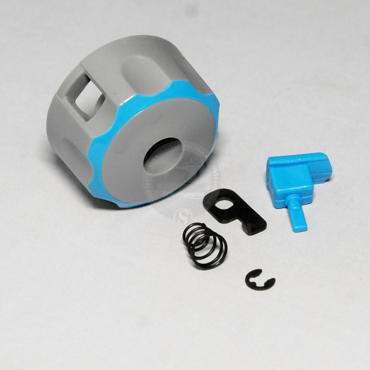 Knob + spring + limit + plate (Jack A3)