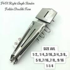Single Fold Rightangle Binder (Hosiery)