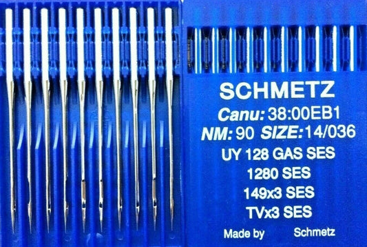 Needle TV×3" UY128" size 14"16 (100 pices )SCHMETZ