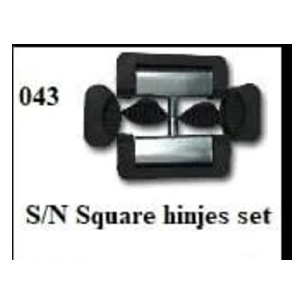 Square hinges set