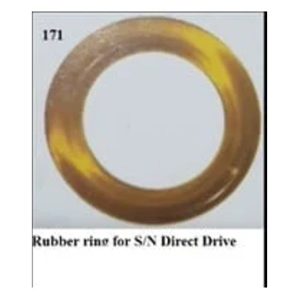 Rubber ring for single needle direct drive