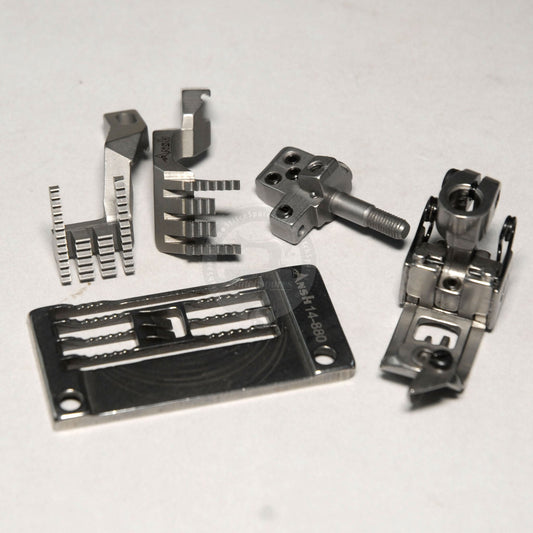 14-880 / 15-870 / 15-875 / 17-7500-1 / 12-8190 Gauge Set Kansai Wx-8800 Flatbed Interlock Machine