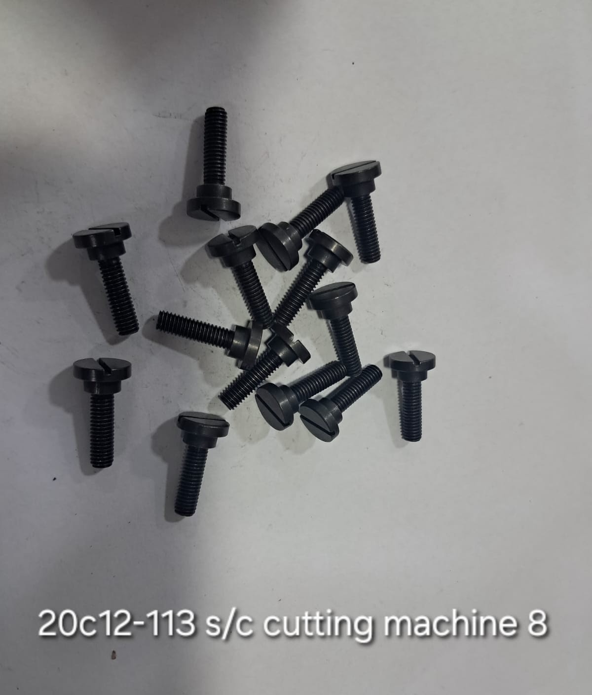 Screw 20C12-113 straight blade cutting machine