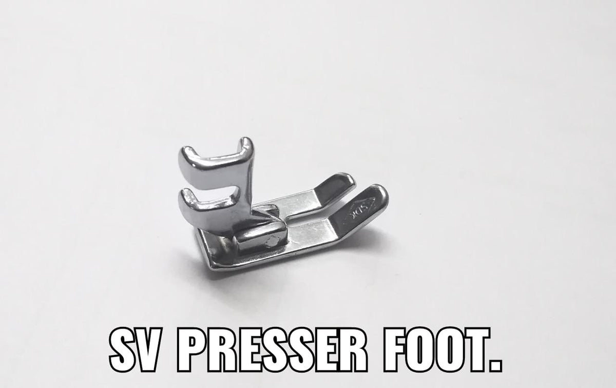 Presser foot for SV household sewing machine