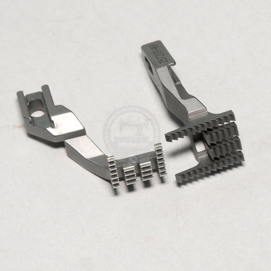 JACK 8568, 8569, W4 Feed Dog Set Flatlock (Interlock)