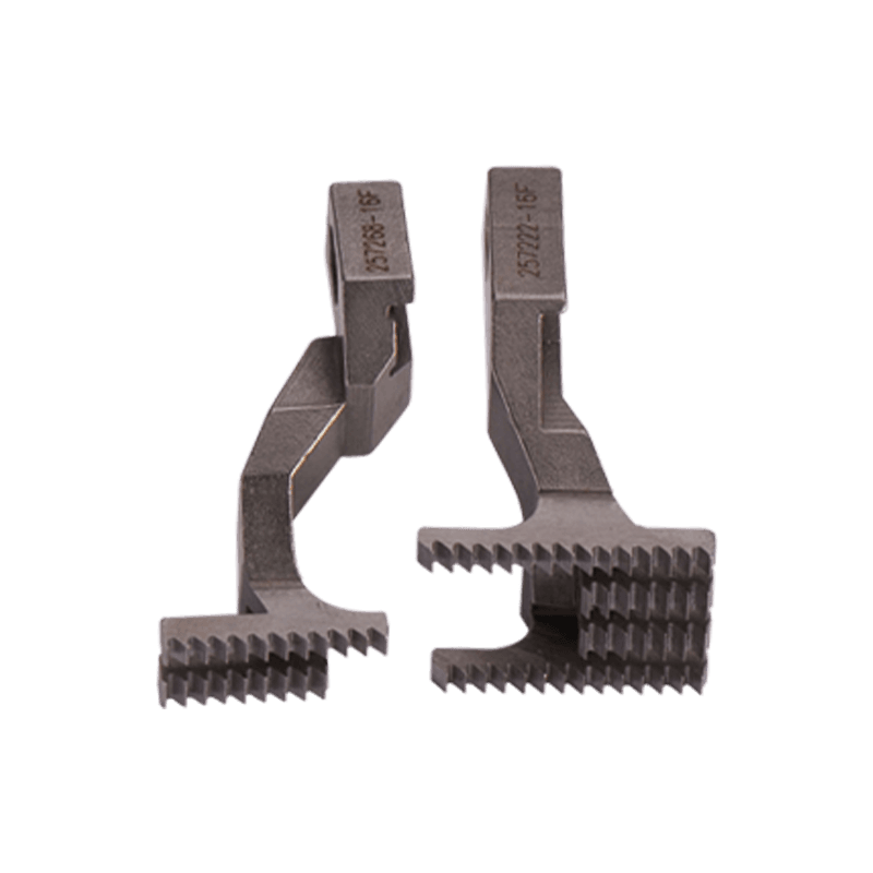 257268-16F/257222-16F Feed Dog Set Pegasus Flatbed Interlock Machine