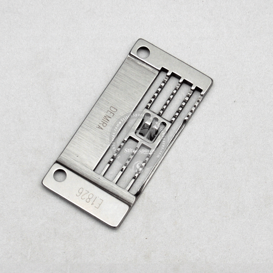 E1826 Needle Plate Siruba F007 Flatbed Interlock (Flatlock) Machine