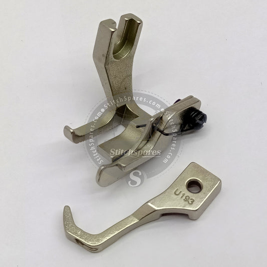 U192/U193 3/8" With Right Guide Walking Presser Foot Single Needle Walking Foot Sewing Machine