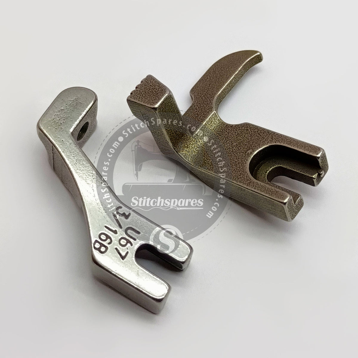 U67/U68 3/16B Welting / PIping / Coding Walking Presser Foot For Bottom Compound Feed Sewing Machine