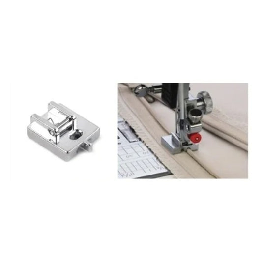 Invisible zipper foot for household sewing machine