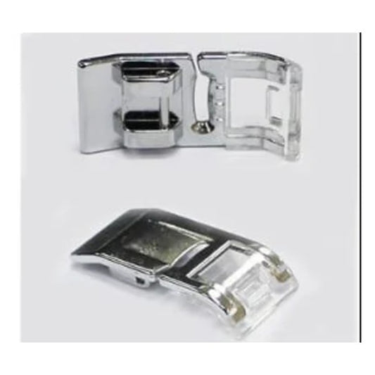 Jaguar type presser foot for household sewing machine
