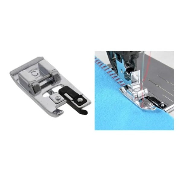 Overcasting foot for household sewing machine
