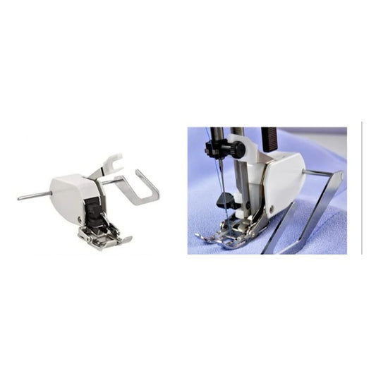 Low shank walking foot for household sewing machine