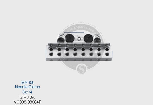 M9108 Needle Clamp Siruba VC008-08064P (8×1/40)