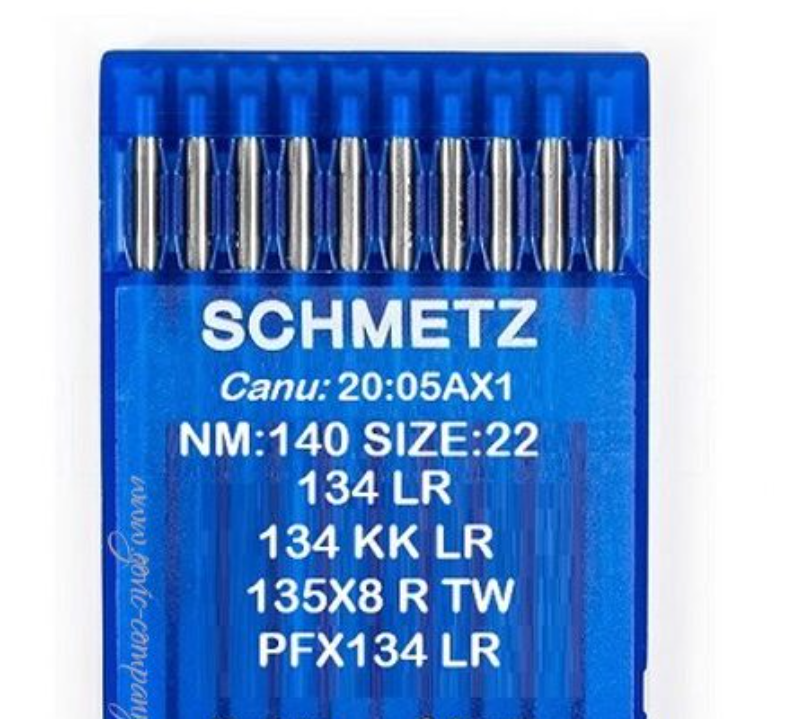 Needle 134LR "DB×F2 size "21"22"(100pices) SCHMETZ
