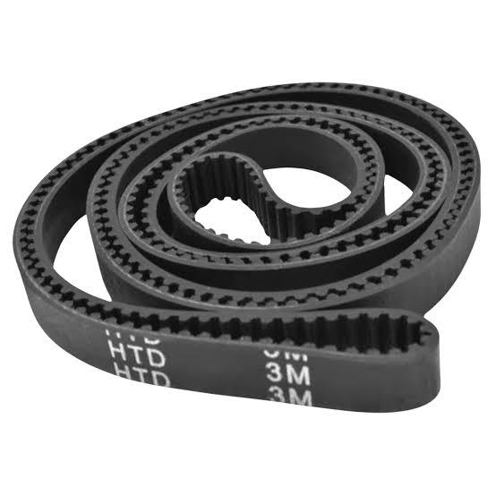 Button hole timing belt