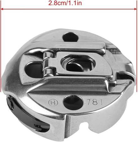 Bobbin case button hole 781