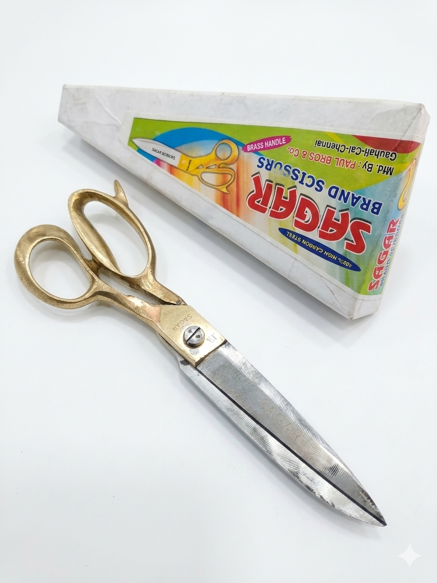 Sagar scissors File Brass (Reti)
