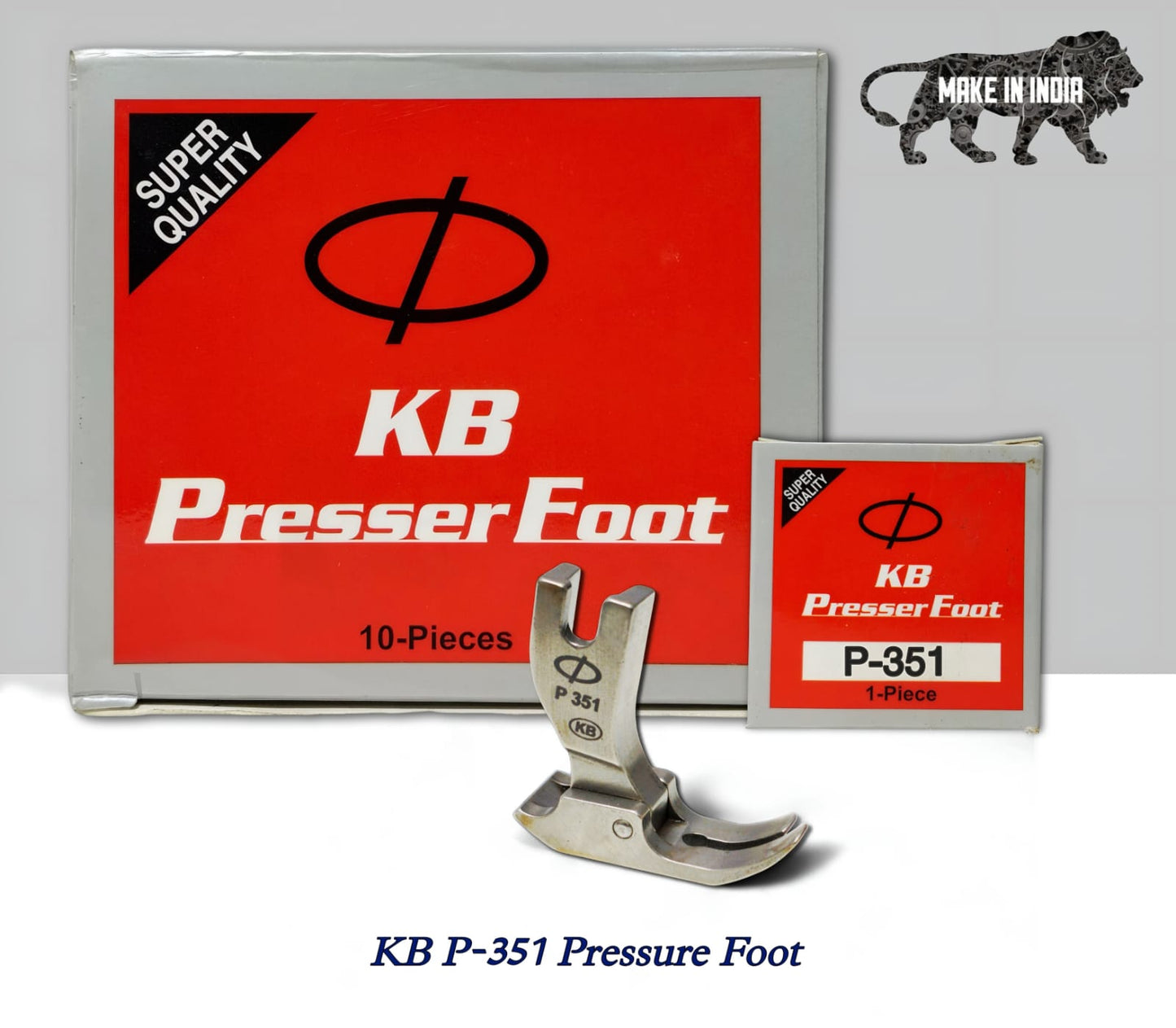 Pressure foot H/S machine