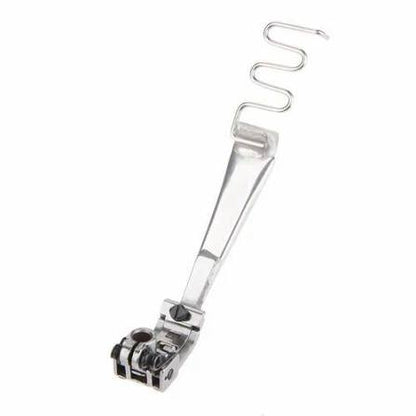 flatlock presser foot with tape