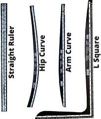 plastic curve scale 30 inch