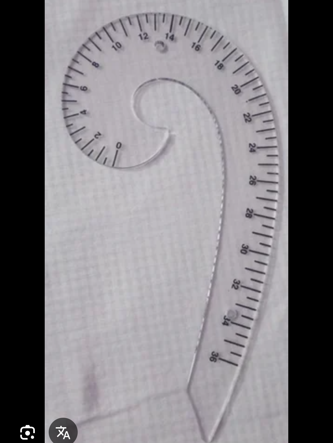 Armhole scale