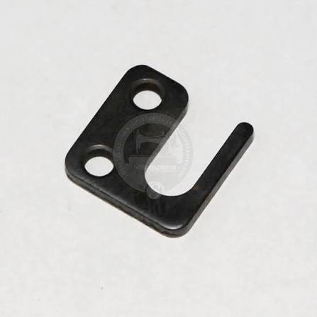 Bracket guide button hole.