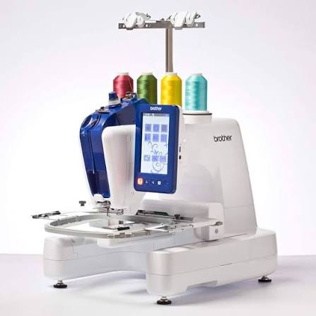 VR embroidery machine