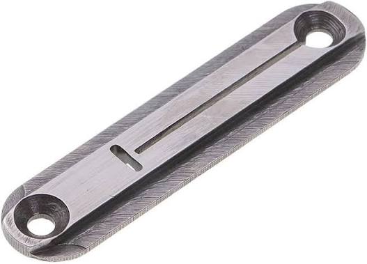 Needle plate button hole kaj