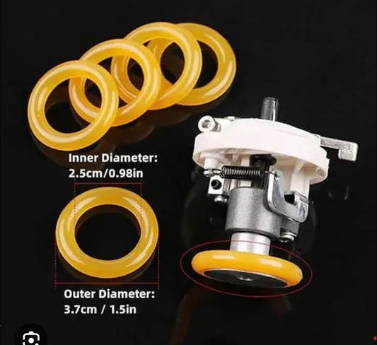 Bobin winder H./S machine +rubbar