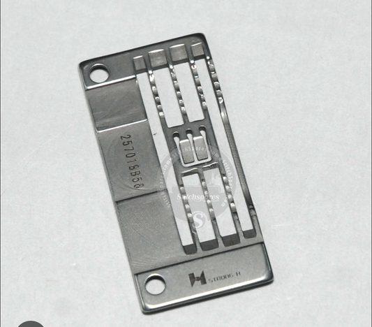 Needle plate FaT look machine H/S 257018B56