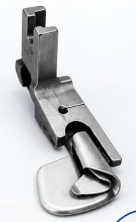Rolled hemmer presser foot for industrial sewing machine