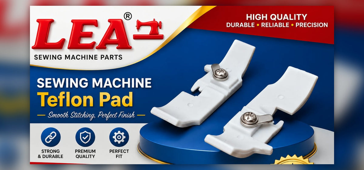 LEA Teflon pad presser foot