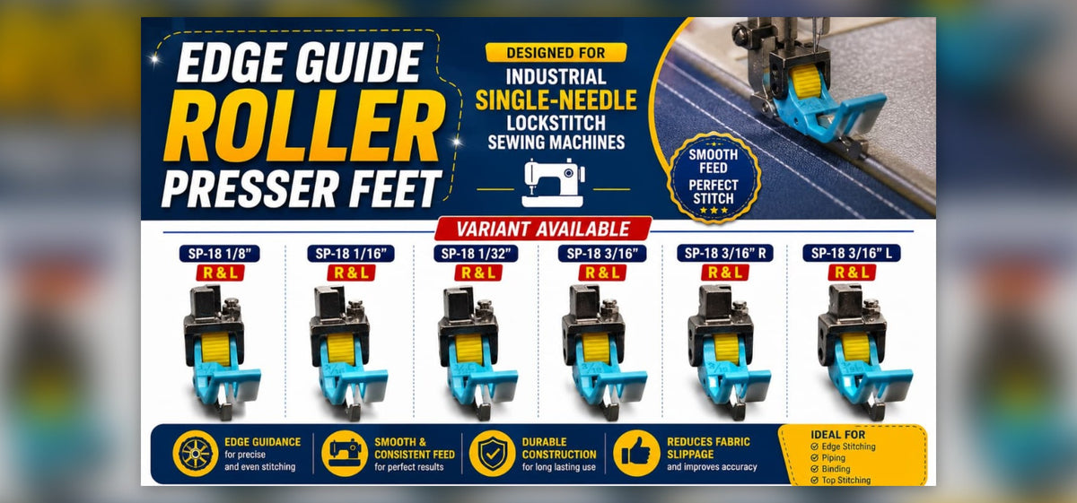 SP-18 edge guide roller presser feet