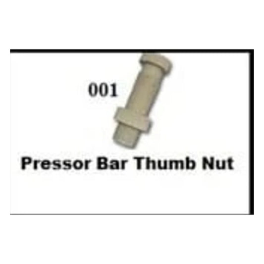 Presser bar thumb nut