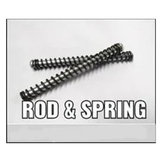 Presser bar rod and spring