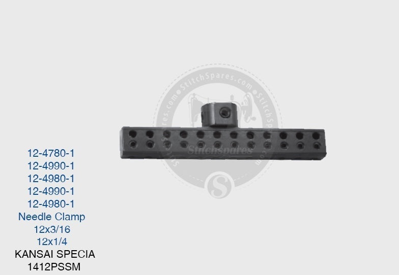 Strong-H 12-4980-1 Needle Clamp Kansai Special 1412P (12×1-4)