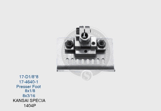 Strong-H 17-4640-1 Presser Foot Kansai Special 1404P (8×3-16)