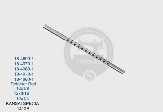 Strong-H 18-4960-1 Finger Rod Kansai Special 1412P (12×1-4)